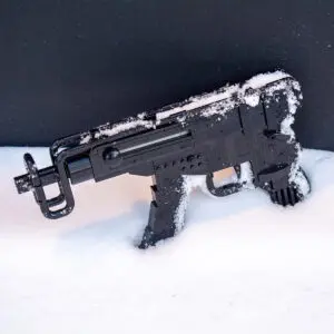 Samopal Vz. 61 Śkorpion SMG, a LEGO Brick Replica Machine Pistol Gun | Building Instructions by Cole Edmonson